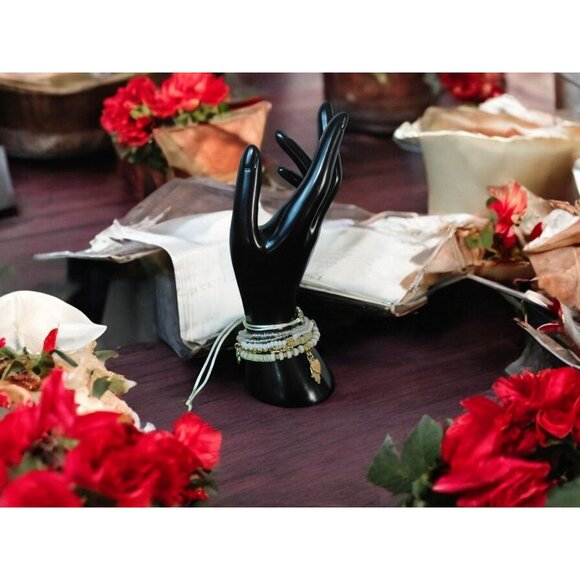 Boho Evil Eye & Hamsa Hand Beaded Bracelets Set For Women - Picture 12 of 12